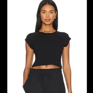 YEAR OF OURS Home Run Baby Tee. Size Small.